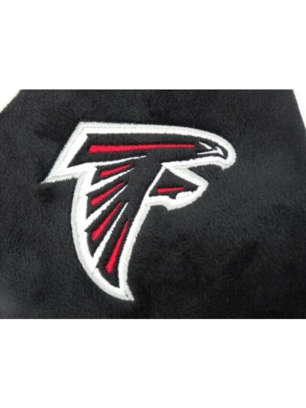 Atlanta Falcons Christmas Holiday Stocking NFL Team Logo Black Red Foco 17